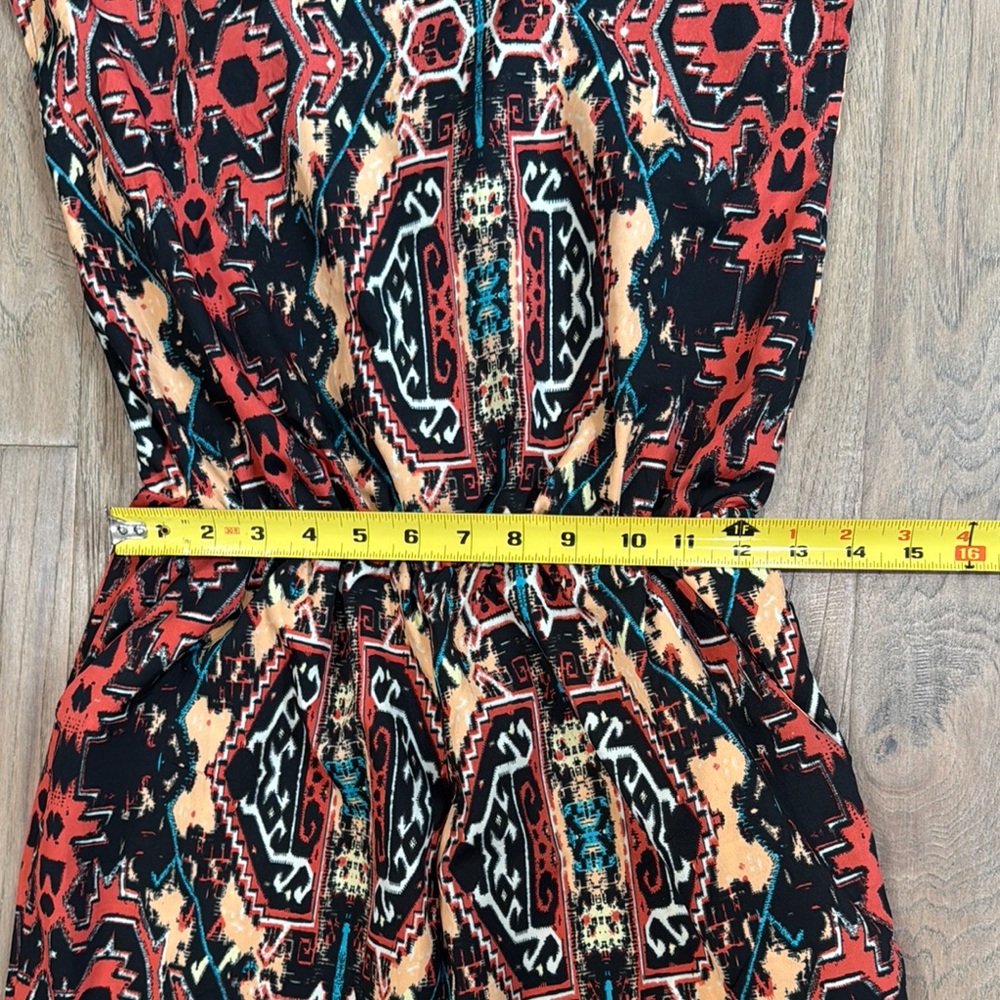 EARTHBOUND Aztec Multicolor Jumpsuit Size Small - Picture 7 of 9